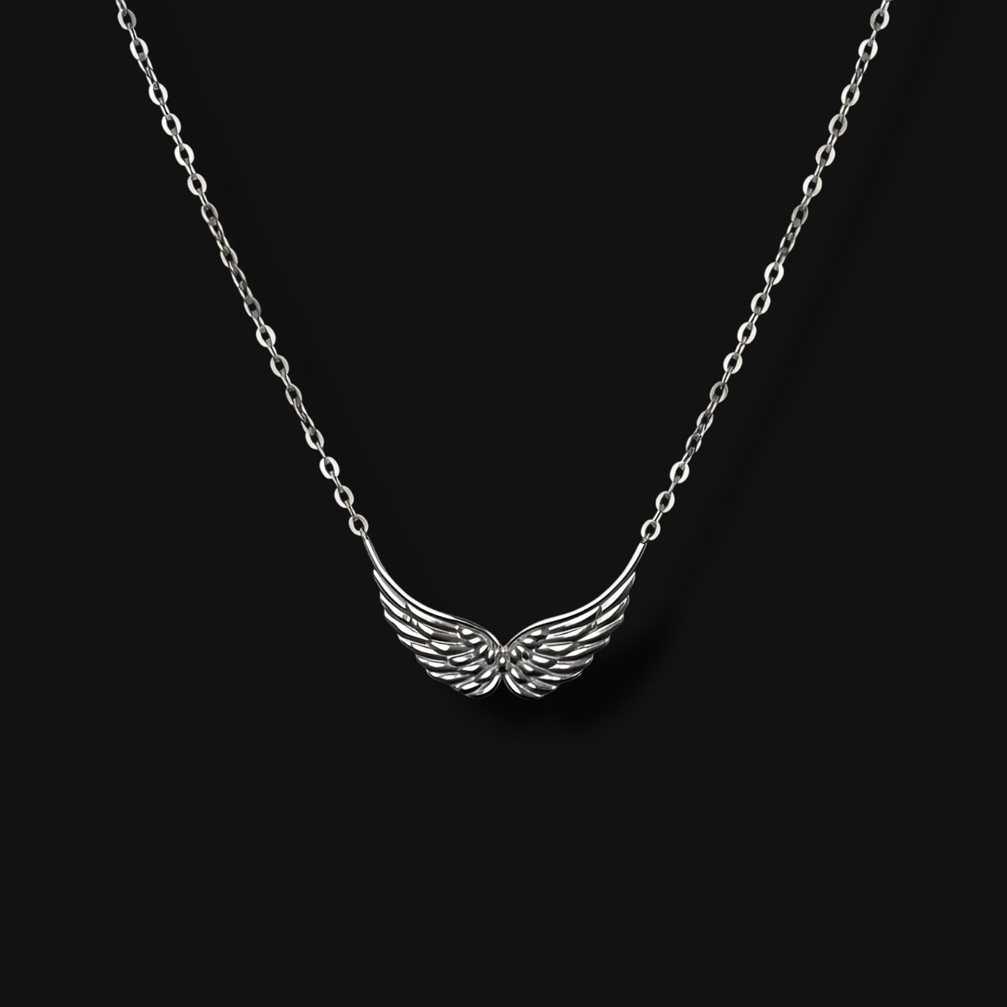 Wing Necklace - Silver