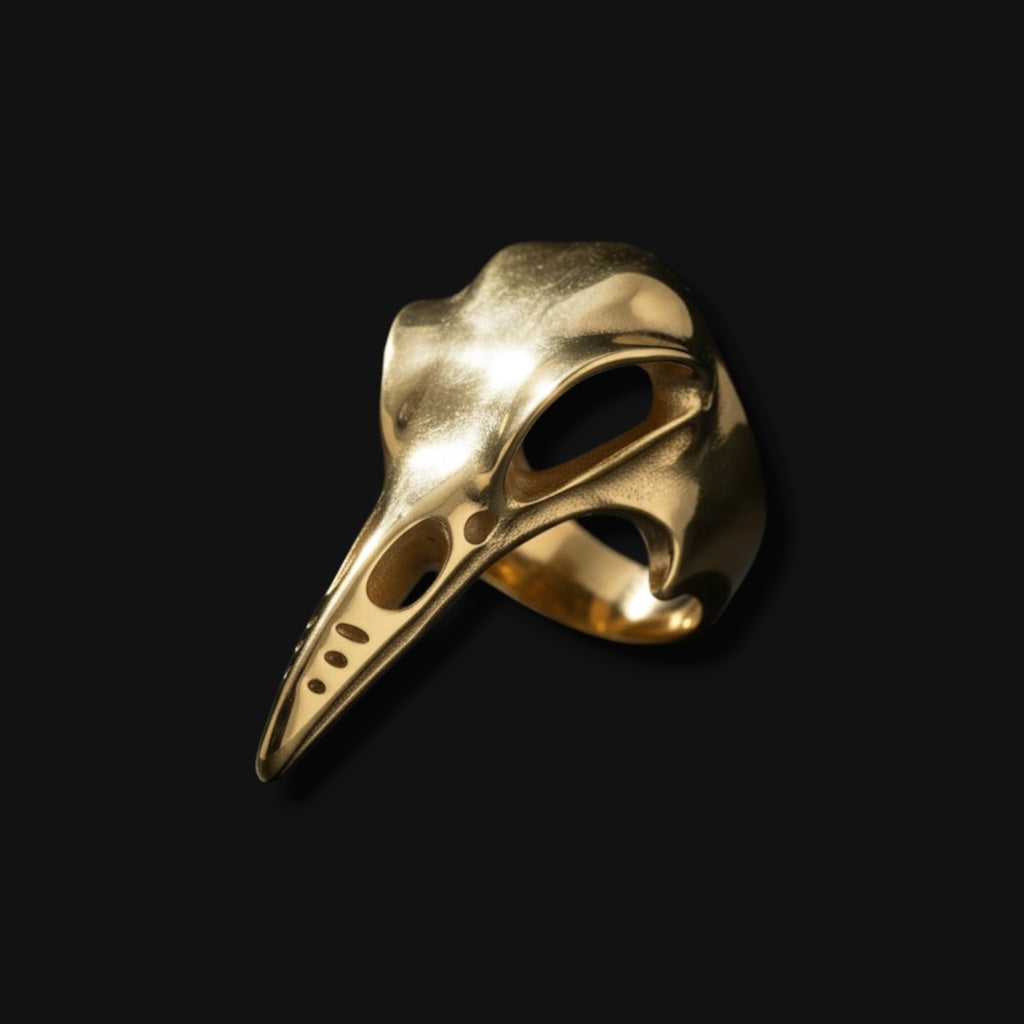 Crow Ring - Gold