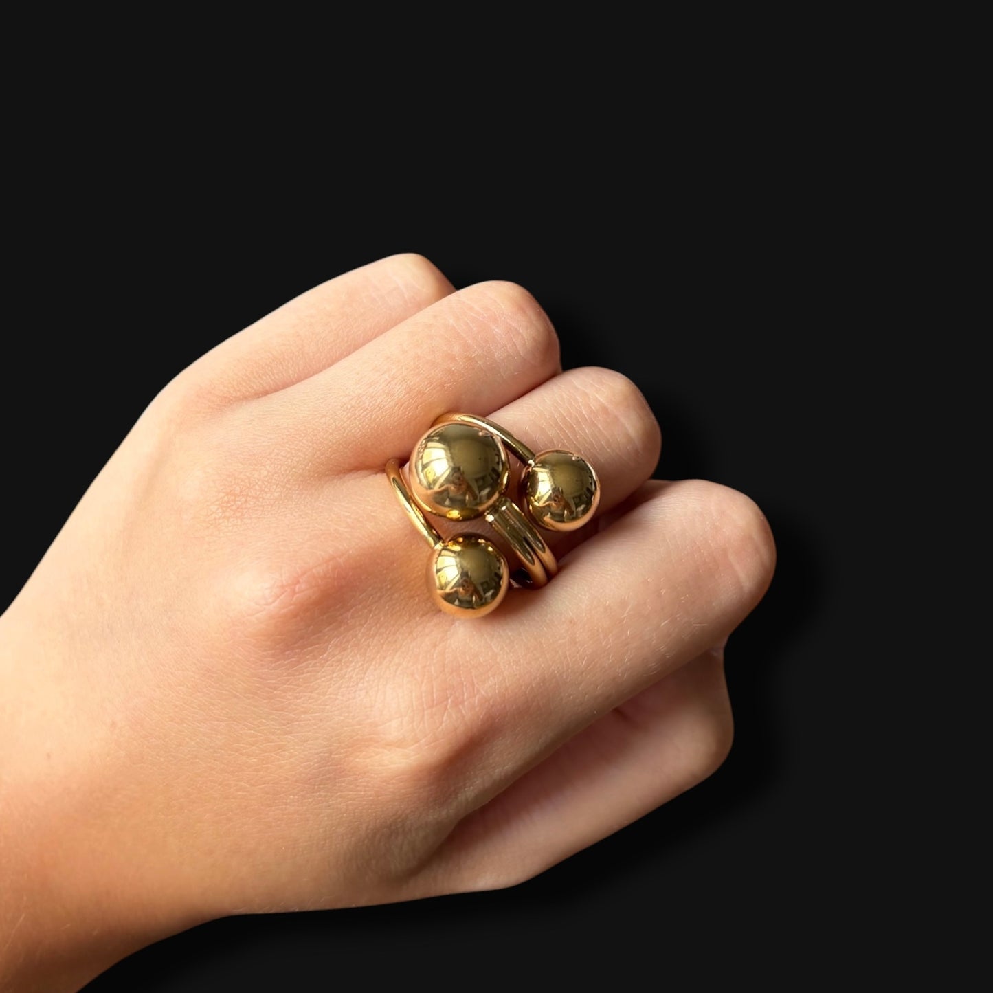 Bubble Ring - Gold 