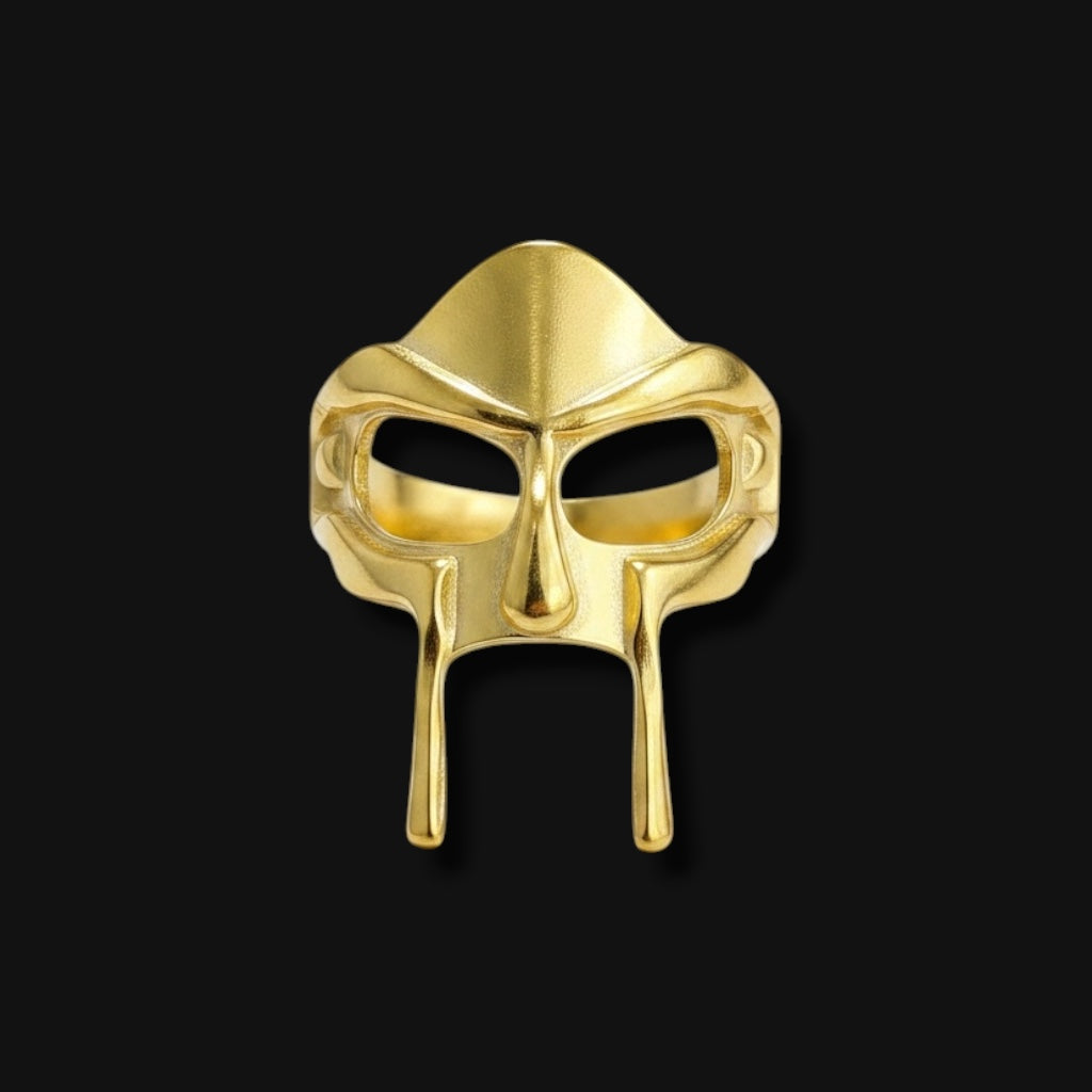 Phantom Mask Ring - Guld
