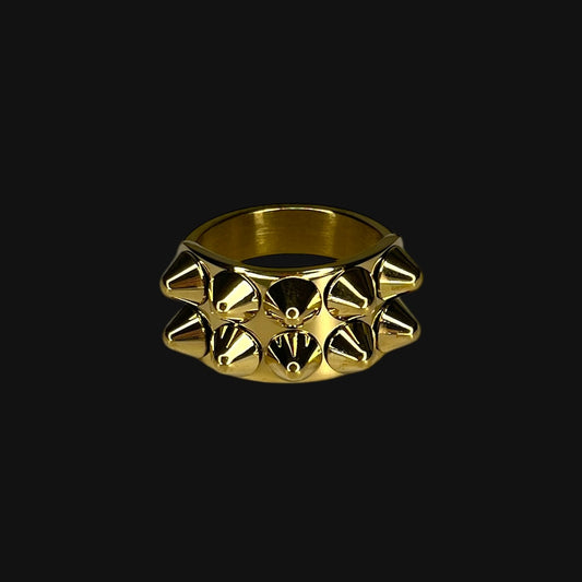 Tough love ring gold