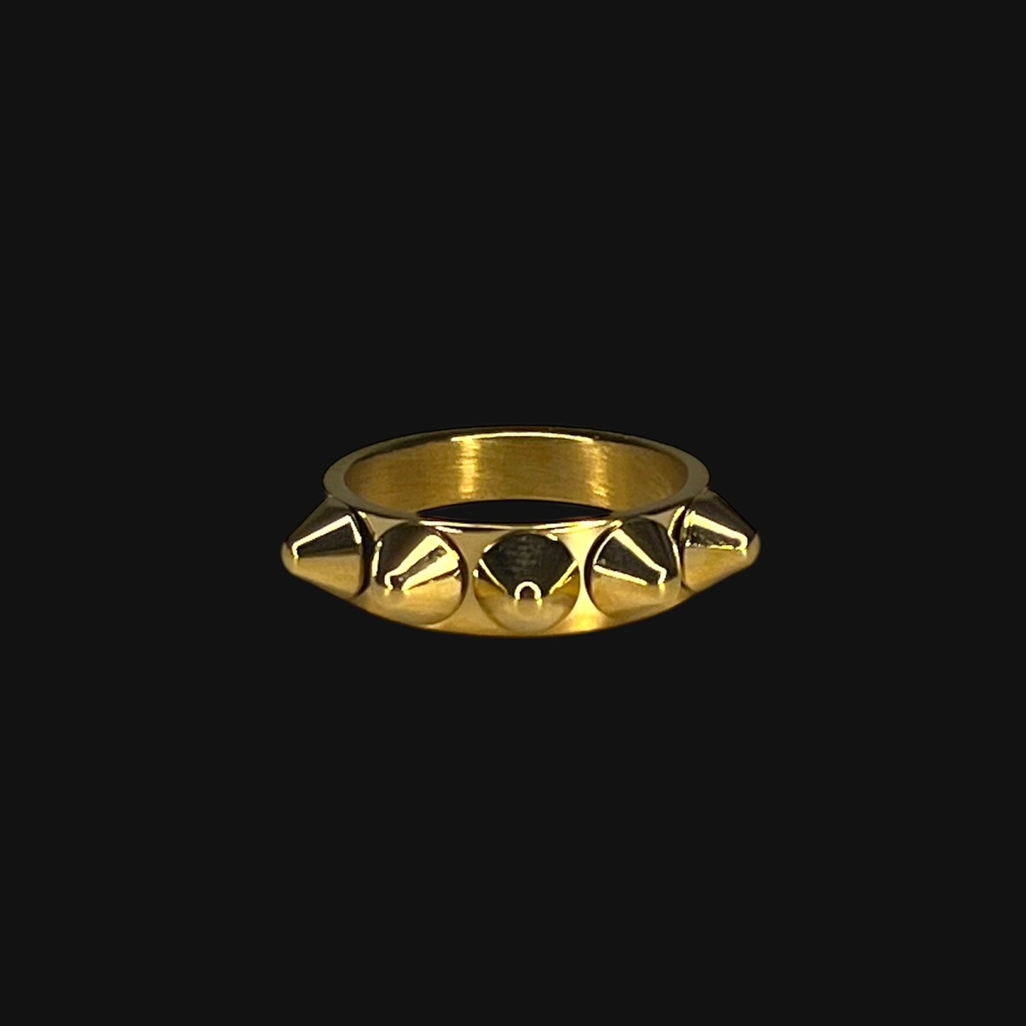 Rebel edge ring guld