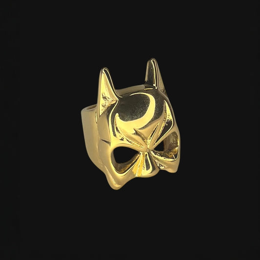 Batman ring gold