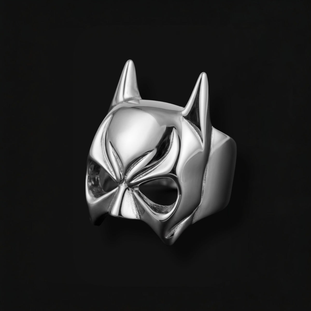Batman Bad Rings Batman Ring Silver – Måddish