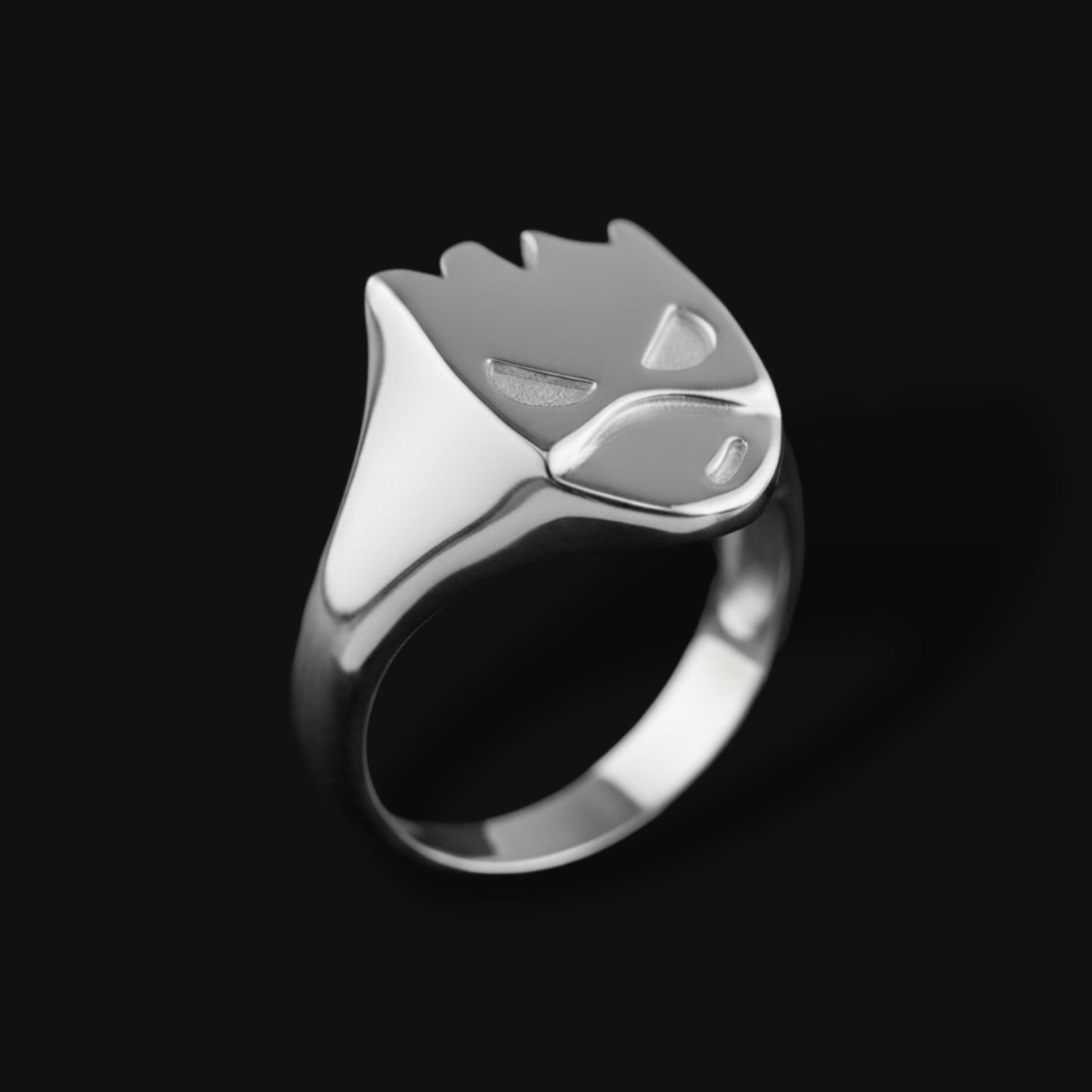 Fire Boy Ring Silver