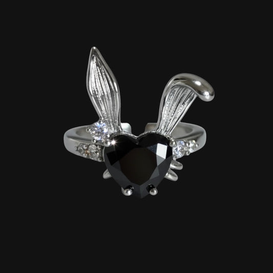 Bunny Ring Silver