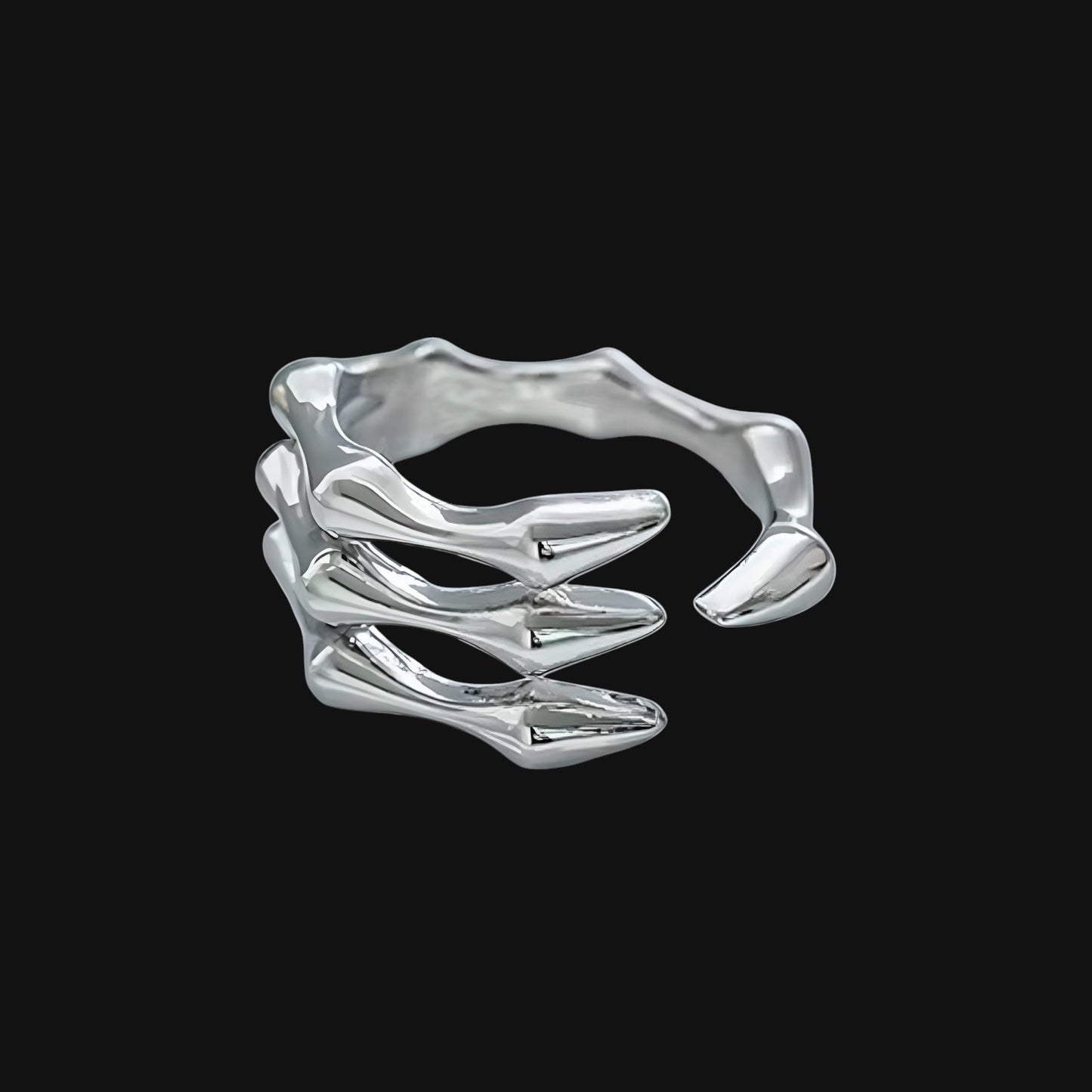 Claw Ring Silver