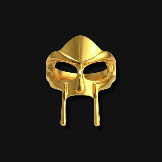 Phantom Mask Ring - Guld