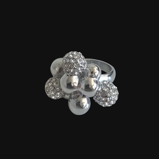Cloud Ring Silver