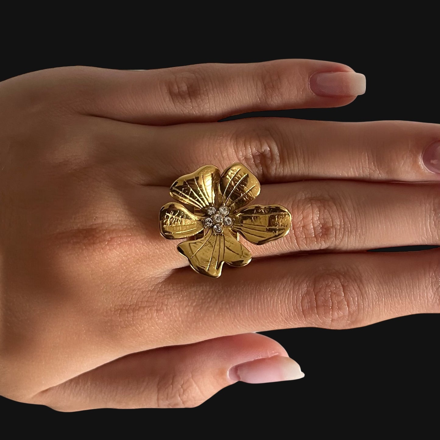Bloom Ring Guld