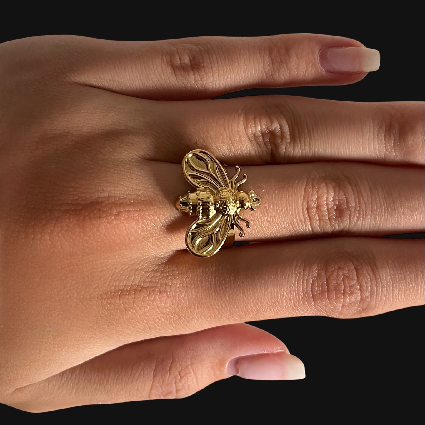 Bee Ring Guld